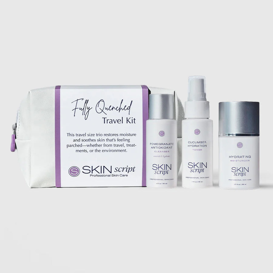 Skin Script Fully Quenched Travel Kit