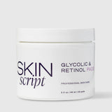 Skin Script Glycolic and Retinol Pads