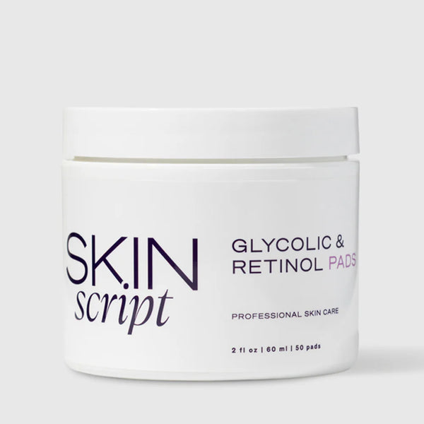 Skin Script Glycolic and Retinol Pads