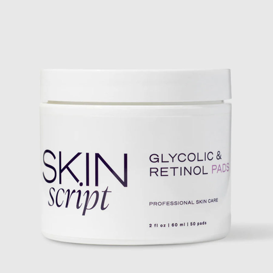 Skin Script Glycolic and Retinol Pads